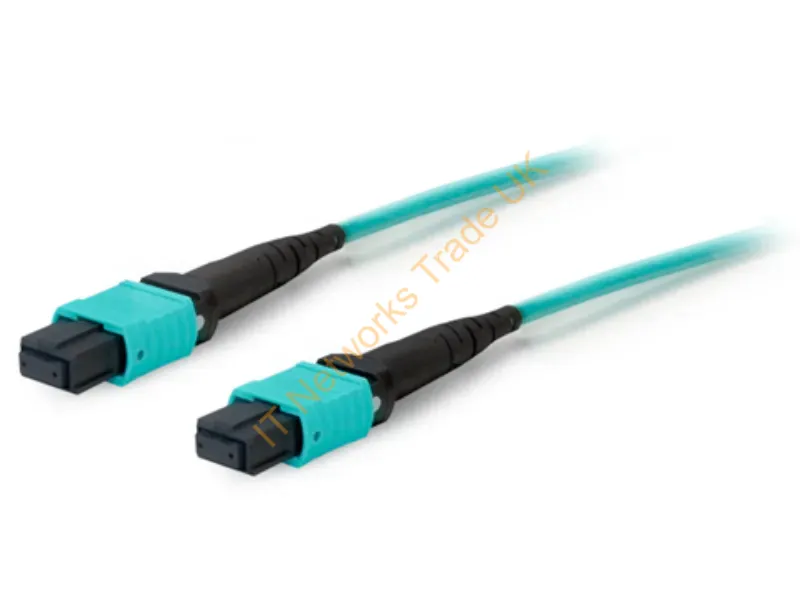 ADD-MPOMPO-3M5OM3 - Addon Networks Mpo To Mpo, 3M Infiniband/Fibre Optic Cable 118.1" (3 M) Mpo/Mtp Ofnp Blue