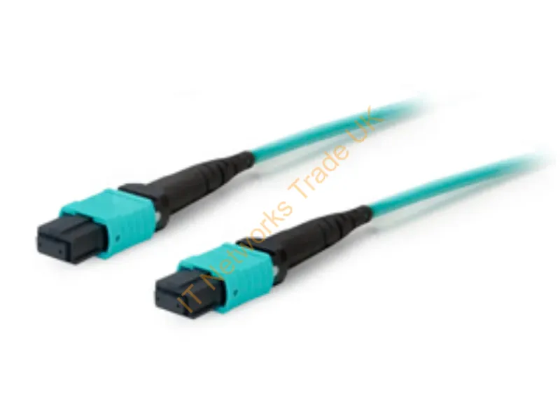 ADD-MPOMPO-3M5OM3S - Addon Networks 3M Mpo/Mpo F/F Mmf Infiniband/Fibre Optic Cable 118.1" (3 M) Mpo/Mtp Blue