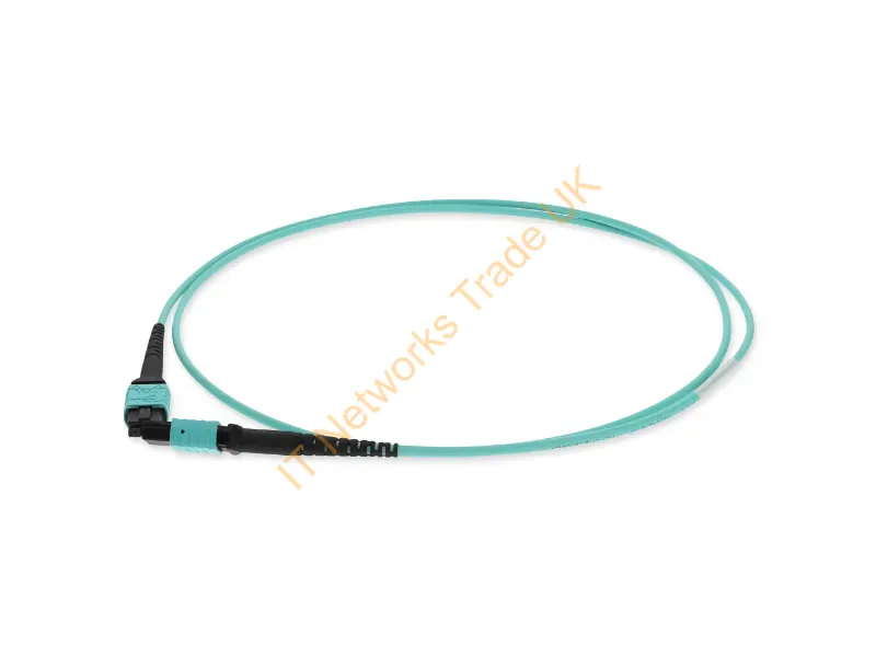 ADD-MPOMPO-8M5OM4-TAA - Addon Networks Add-Mpompo-8M5Om4-Taa Infiniband/Fibre Optic Cable 315" (8 M) Mpo Lomm Aqua Color