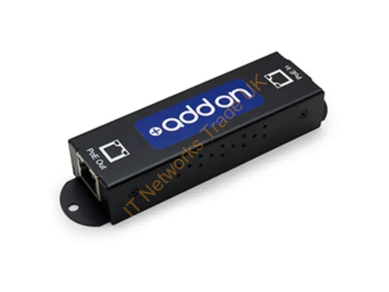 ADD-POE-EXT-1G - Addon Networks Add-Poe-Ext-1G Network Media Converter 1000 Mbit/S 1310 Nm Black