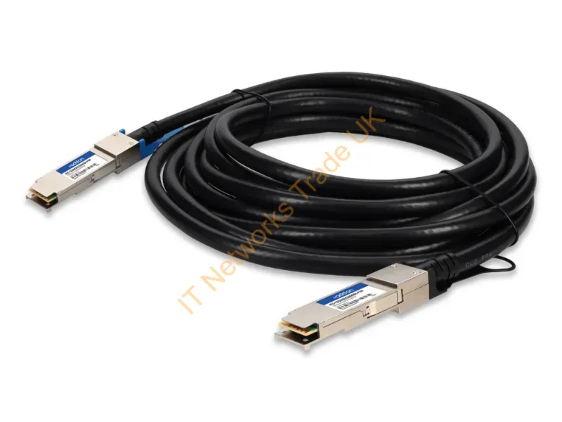 ADD-Q28ARBEQ28MXBK-P3M - Addon Networks Add-Q28Arbeq28Mxbk-P3M Infiniband/Fibre Optic Cable 118.1" (3 M) Qsfp28 Dac Black