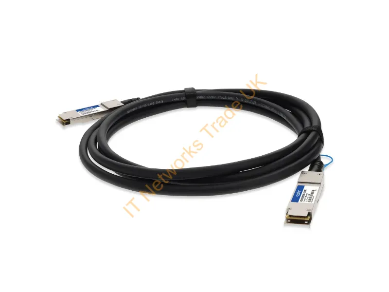 ADD-Q28ARQ28MX-P3M-WE - Addon Networks Add-Q28Arq28Mx-P3M-We Infiniband/Fibre Optic Cable 118.1" (3 M) Qsfp28 Active Dac Black
