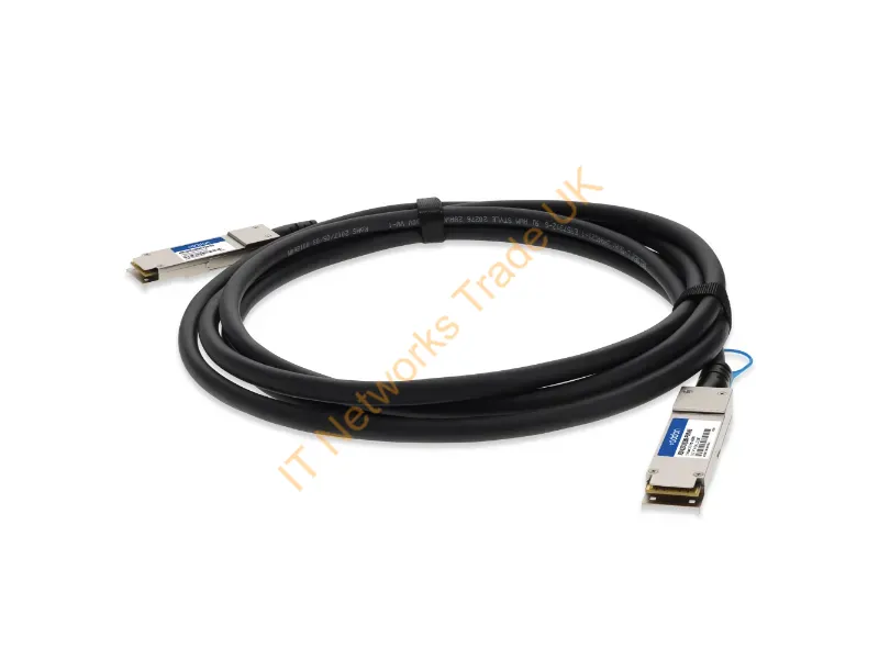 ADD-Q28CIQ28AR-P3M-WE - Addon Networks Add-Q28Ciq28Ar-P3M-We Infiniband/Fibre Optic Cable 118.1" (3 M) Qsfp28 Dac Black