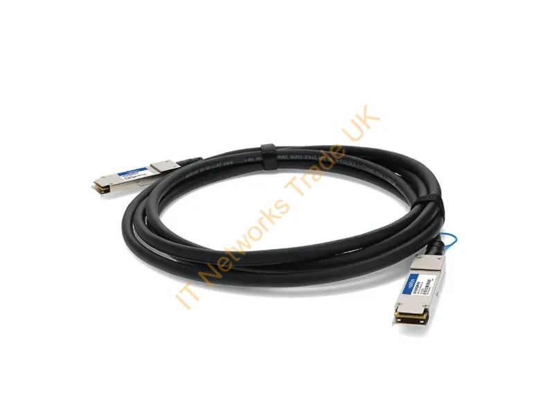 ADD-Q28CIQ28IN-P5M - Addon Networks Add-Q28Ciq28In-P5M Infiniband/Fibre Optic Cable 196.9" (5 M) Qsfp28 Black