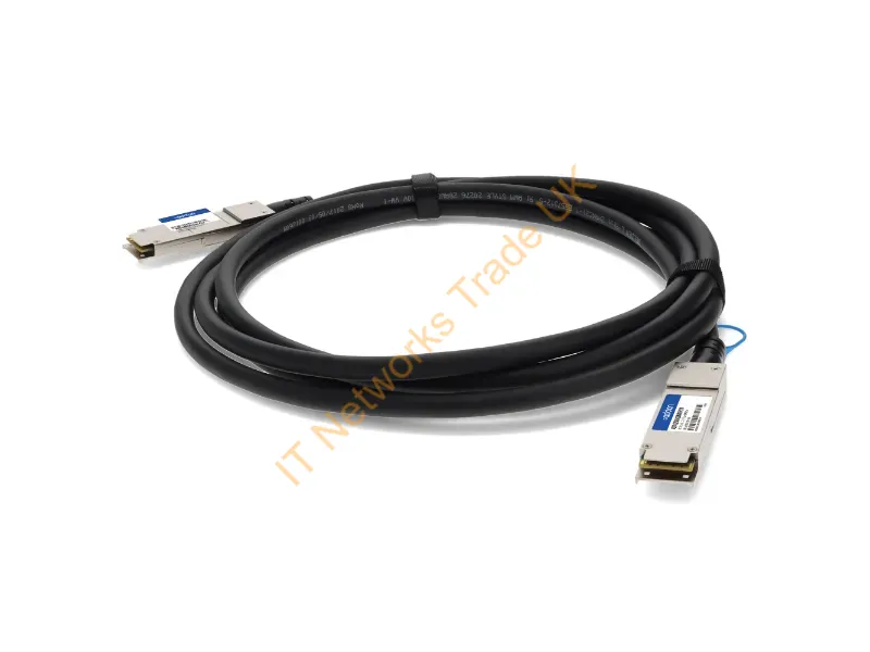 ADD-Q28INQ28MX-P1M - Addon Networks Add-Q28Inq28Mx-P1M Infiniband/Fibre Optic Cable 39.4" (1 M) Qsfp28 Black