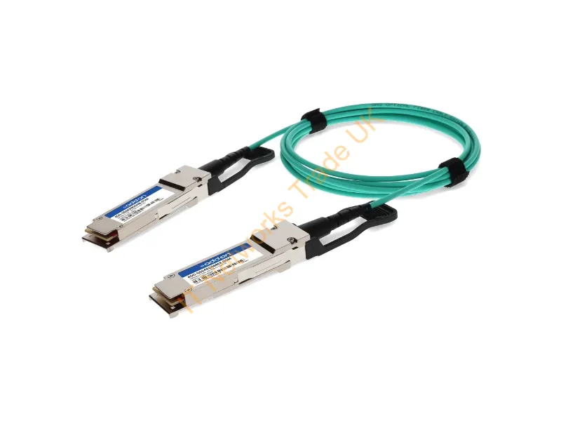 ADD-Q56ARQ56MX-O5M - Addon Networks Add-Q56Arq56Mx-O5M Infiniband/Fibre Optic Cable 196.9" (5 M) Qsfp56 Aoc Aqua Color