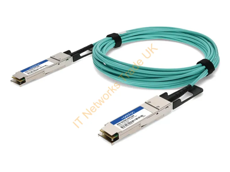 ADD-QCIQIN-AOC15M - Addon Networks Add-Qciqin-Aoc15M Infiniband/Fibre Optic Cable 590.6" (15 M) Qsfp+