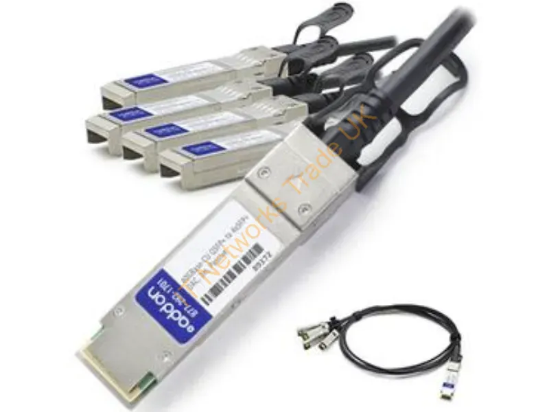 ADD-QIBSMU-PDAC3M - Addon Networks Add-Qibsmu-Pdac3M Infiniband/Fibre Optic Cable 118.1" (3 M) Qsfp+ 4Xsfp+