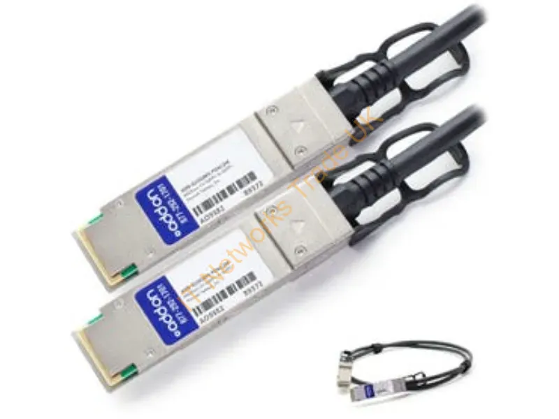 ADD-QJUQMX-PDAC2M - Addon Networks Add-Qjuqmx-Pdac2M Infiniband/Fibre Optic Cable 78.7" (2 M) Qsfp+ Black