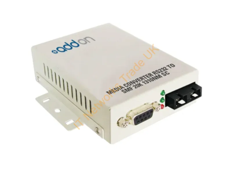 ADD-RS232-2SC - Addon Networks Add-Rs232-2Sc Serial Converter/Repeater/Isolator Rs-232 Fiber (Sc)