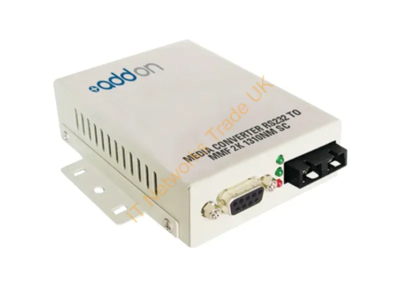 ADD-RS232-SC - Addon Networks Add-Rs232-Sc Serial Converter/Repeater/Isolator Rs-232 Fiber (Sc)