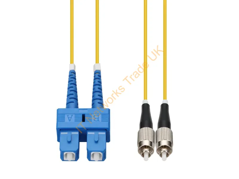 ADD-SC-FC-95M9SMF - Addon Networks Add-Sc-Fc-95M9Smf Infiniband/Fibre Optic Cable 3740.2" (95 M) Scd 2X Fc Ofnr Yellow