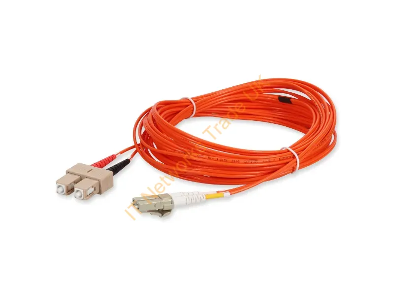 ADD-SC-LC-10M6MMF-TAA - Addon Networks Add-Sc-Lc-10M6Mmf-Taa Infiniband/Fibre Optic Cable 393.7" (10 M) Ofnr Orange