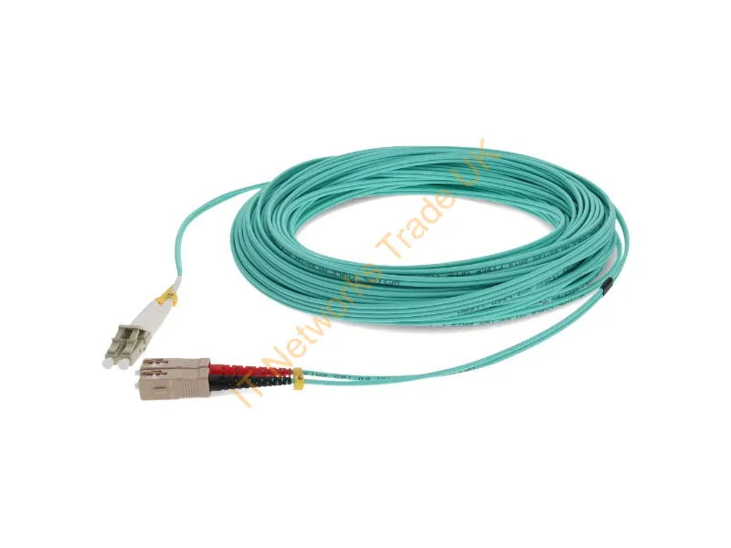 ADD-SC-LC-25M5OM4-TAA - Addon Networks Add-Sc-Lc-25M5Om4-Taa Fiber Optic Cable 984.3" (25 M) Lomm Om4 Aqua Color