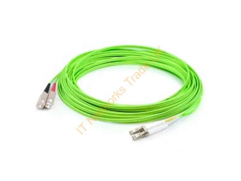 ADD-SC-LC-30M5OM5 - Addon Networks Add-Sc-Lc-30M5Om5 Infiniband/Fibre Optic Cable 1181.1" (30 M) Ofnr Green