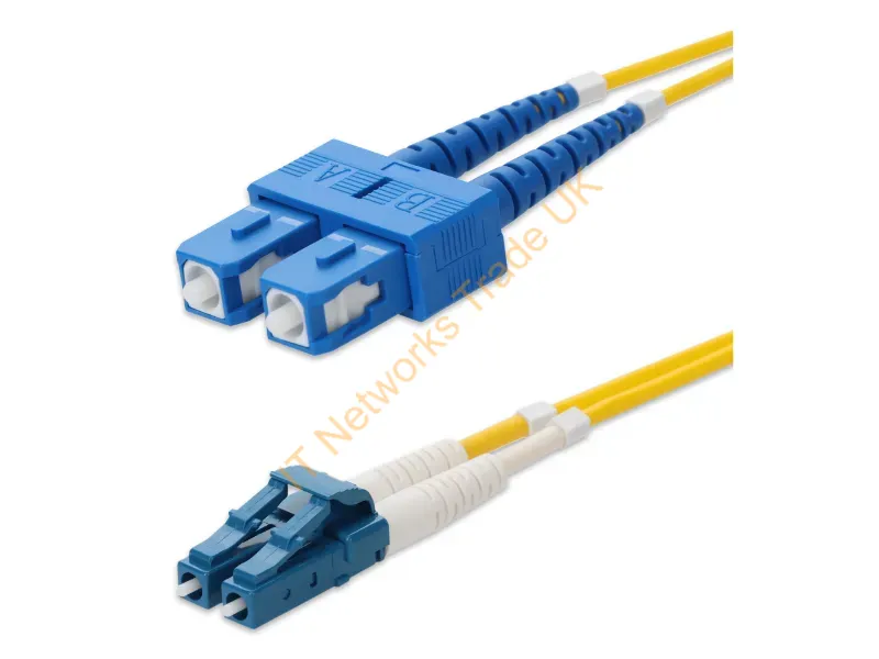 ADD-SC-LC-80M9SMFP - Addon Networks Add-Sc-Lc-80M9Smfp Infiniband/Fibre Optic Cable 3149.6" (80 M) Ofnp Yellow