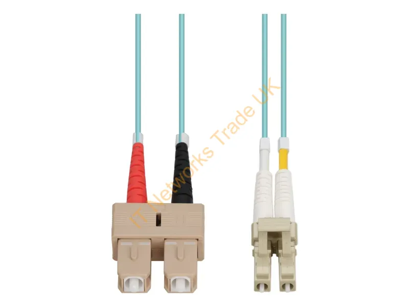 ADD-SC-LC-90M5OM4-TA - Addon Networks Add-Sc-Lc-90M5Om4-Taa Infiniband/Fibre Optic Cable 3543.3" (90 M) Ofnr Aqua Color, Beige