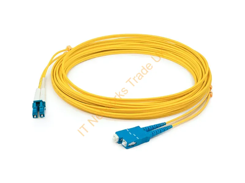 ADD-SC-LC-90M9SMF - Addon Networks Add-Sc-Lc-90M9Smf Infiniband/Fibre Optic Cable 3543.3" (90 M) Cmr Yellow