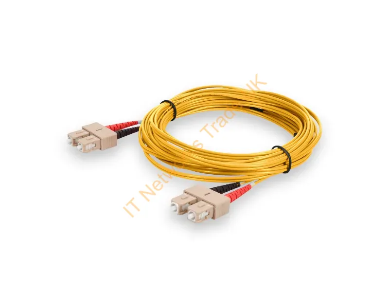 ADD-SC-SC-10M6MMF-YW - Addon Networks Add-Sc-Sc-10M6Mmf-Yw Fiber Optic Cable 393.7" (10 M) Ofnr Om1 Yellow