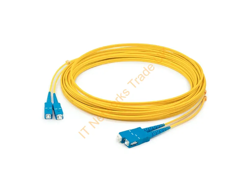 ADD-SC-SC-18M9SMF-TAA - Addon Networks Add-Sc-Sc-18M9Smf-Taa Infiniband/Fibre Optic Cable 708.7" (18 M) Ofnr Yellow