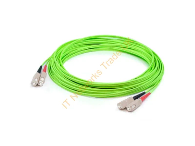 ADD-SC-SC-20M5OM5 - Addon Networks Add-Sc-Sc-20M5Om5 Infiniband/Fibre Optic Cable 787.4" (20 M) Ofnr Green