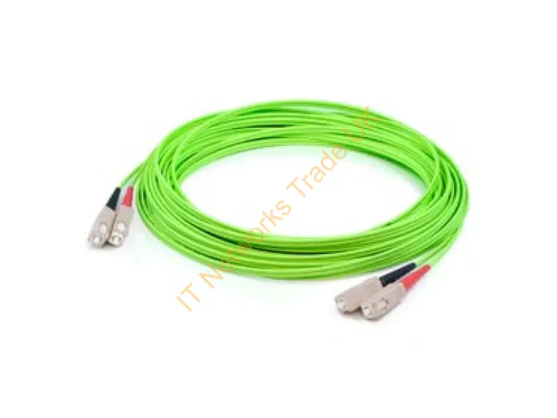 ADD-SC-SC-40M5OM5 - Addon Networks Add-Sc-Sc-40M5Om5 Infiniband/Fibre Optic Cable 1574.8" (40 M) Ofnr Green