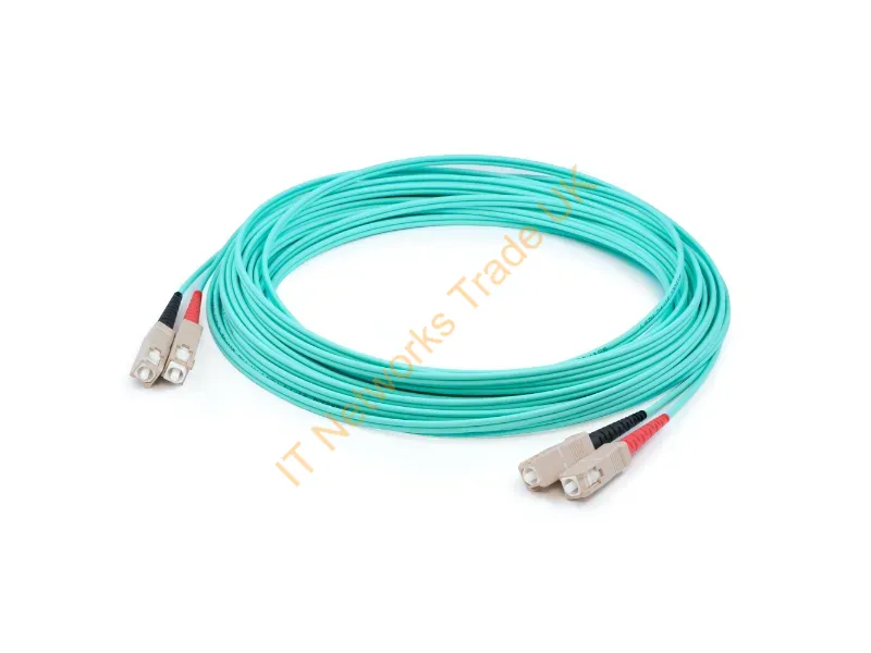 ADD-SC-SC-85M5OM4 - Addon Networks Add-Sc-Sc-85M5Om4 Infiniband/Fibre Optic Cable 3346.5" (85 M) Cmr Aqua Color