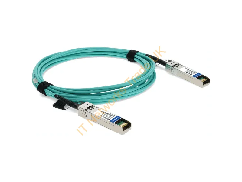 ADD-SCISJU-AOC10M - Addon Networks Add-Scisju-Aoc10M Infiniband/Fibre Optic Cable 393.7" (10 M) Sfp+ Aqua Color