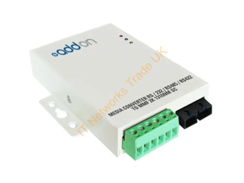 ADD-SERIAL-SC - Addon Networks Add-Serial-Sc Serial Converter/Repeater/Isolator Rs-232/422/485 Fiber (Sc)