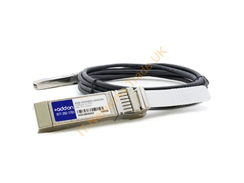 ADD-SHPSBRA-ADAC5M - Addon Networks 5M Sfp+/Sfp+ Infiniband/Fibre Optic Cable 196.9" (5 M) Sfp+ Black