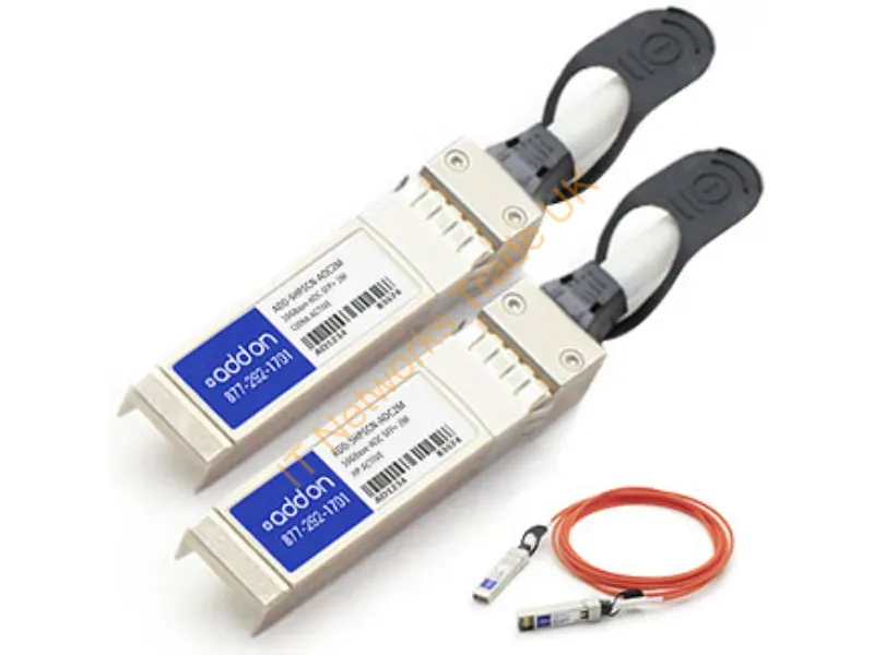 ADD-SHPSCN-AOC2M - Addon Networks Sfp+/Sfp+, 2.0M Infiniband/Fibre Optic Cable 78.7" (2 M) Sfp+ Orange