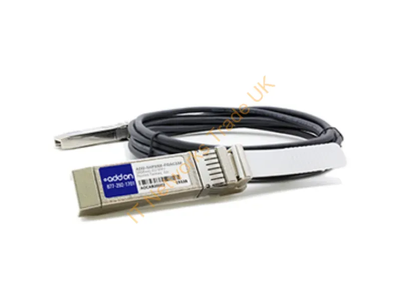 ADD-SHPSNE-PDAC3M - Addon Networks Add-Shpsne-Pdac3M Infiniband/Fibre Optic Cable 118.1" (3 M) Sfp+ Black