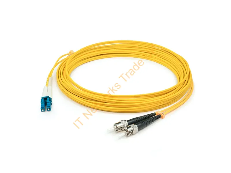 ADD-ST-LC-100M9SMF - Addon Networks Add-St-Lc-100M9Smf Infiniband/Fibre Optic Cable 3937" (100 M) 2X Lc 2X St Ofnr Yellow