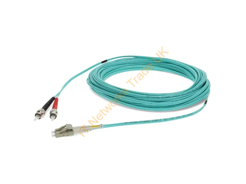 ADD-ST-LC-12M5OM4-TAA - Addon Networks Add-St-Lc-12M5Om4-Taa Fiber Optic Cable 472.4" (12 M) Lomm Om4 Aqua Color