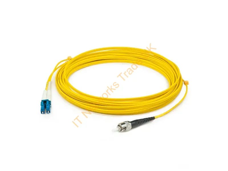 ADD-ST-LC-12M9SMF-TAA - Addon Networks Add-St-Lc-12M9Smf-Taa Fiber Optic Cable 472.4" (12 M) Ofnr Os2 Yellow