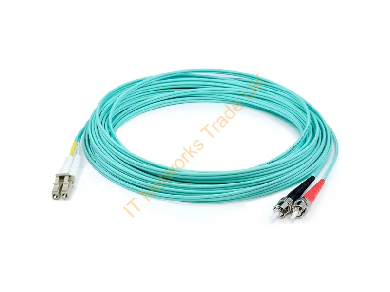 ADD-ST-LC-61M5OM4 - Addon Networks Add-St-Lc-61M5Om4 Infiniband/Fibre Optic Cable 2401.6" (61 M) Ofnr Aqua Color