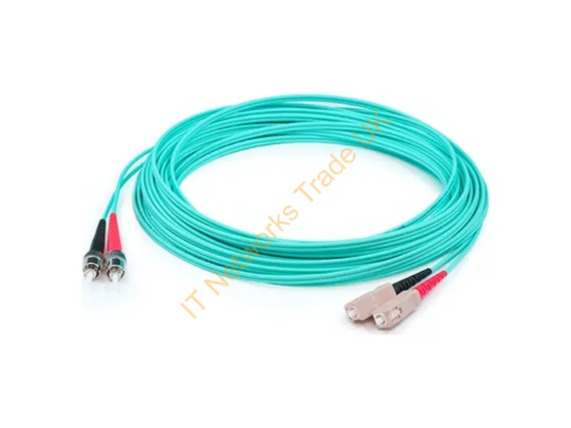 ADD-ST-SC-75M5OM4LZ - Addon Networks Add-St-Sc-75M5Om4Lz Infiniband/Fibre Optic Cable 2952.8" (75 M) Aqua Color