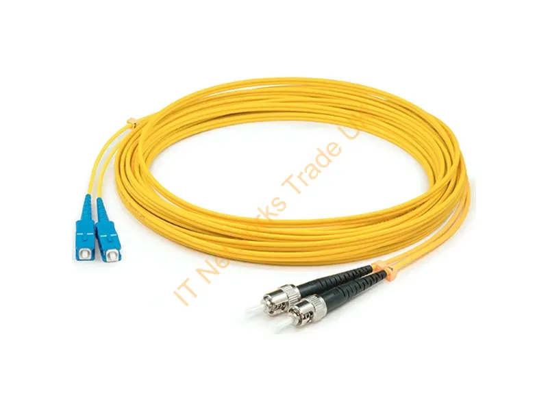 ADD-ST-SC-75M9SMFLZ - Addon Networks Add-St-Sc-75M9Smflz Infiniband/Fibre Optic Cable 2952.8" (75 M) Yellow
