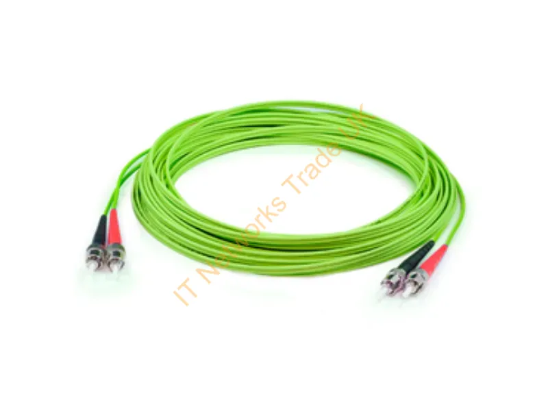 ADD-ST-ST-20M5OM5 - Addon Networks Add-St-St-20M5Om5 Infiniband/Fibre Optic Cable 787.4" (20 M) Ofnr Green