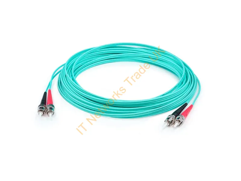ADD-ST-ST-25M5OM4-TAA - Addon Networks Add-St-St-25M5Om4-Taa Fiber Optic Cable 984.3" (25 M) Ofnr Om4 Aqua Color