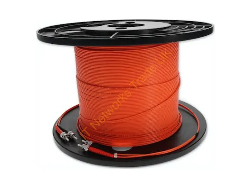ADD-ST-ST-60M6MMF - Addon Networks Add-St-St-60M6Mmf Fiber Optic Cable 2362.2" (60 M) Ofnr Om1 Orange