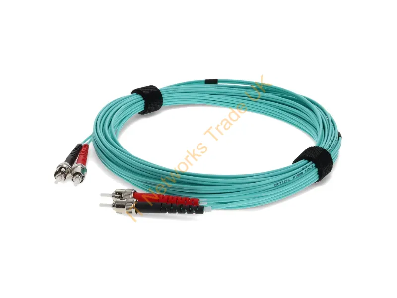 ADD-ST-ST-9M5OM4-TAA - Addon Networks Add-St-St-9M5Om4-Taa Fiber Optic Cable 354.3" (9 M) Lomm Om4 Aqua Color
