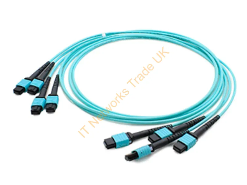 ADD-TC-50M48-4MPF4 - Addon Networks Add-Tc-50M48-4Mpf4 Infiniband/Fibre Optic Cable 1968.5" (50 M) Mpo/Mtp Blue