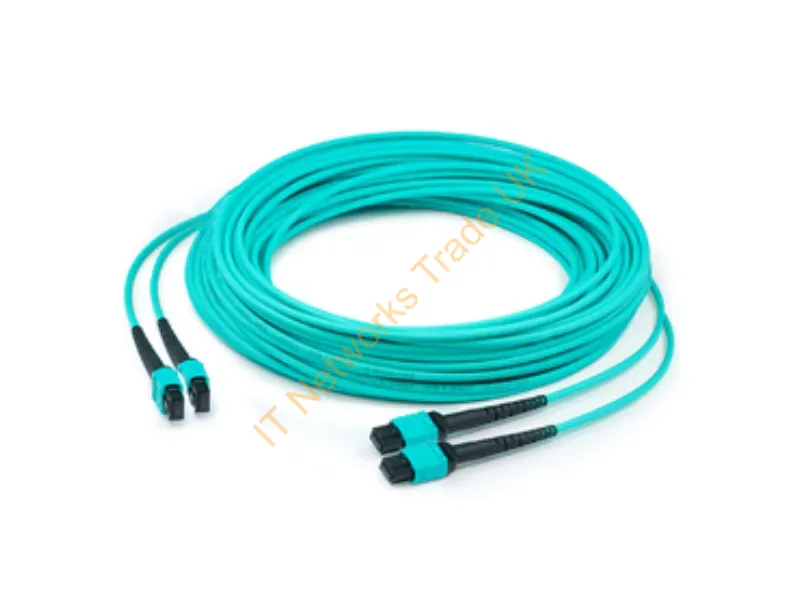 ADD-TC-6M24-2MPF4B - Addon Networks Add-Tc-6M24-2Mpf4B Infiniband/Fibre Optic Cable 236.2" (6 M) 2X Mpo Ofnr Aqua Color