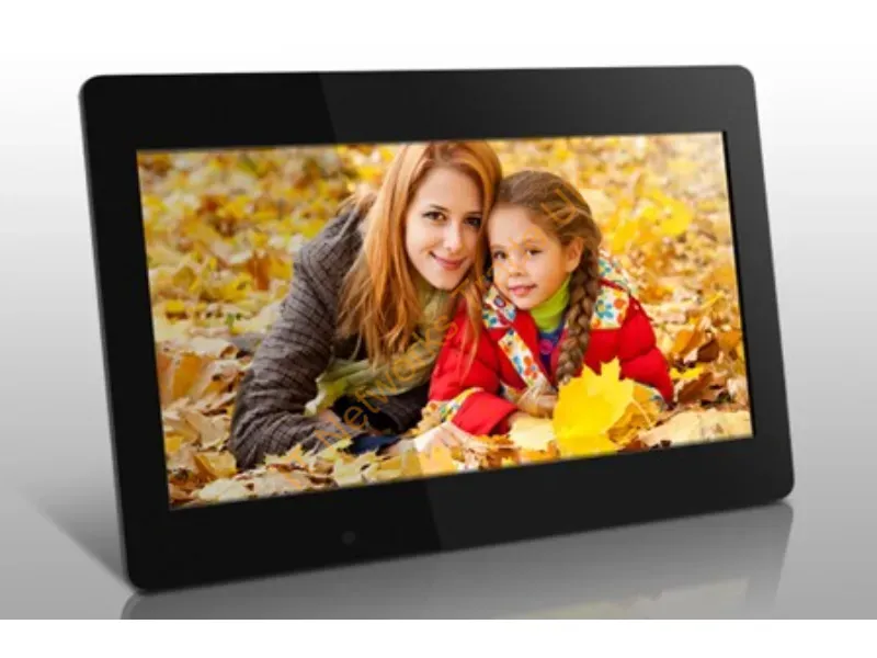 ADMPF118F - Aluratek Admpf118F Digital Photo Frame Black 18.6"