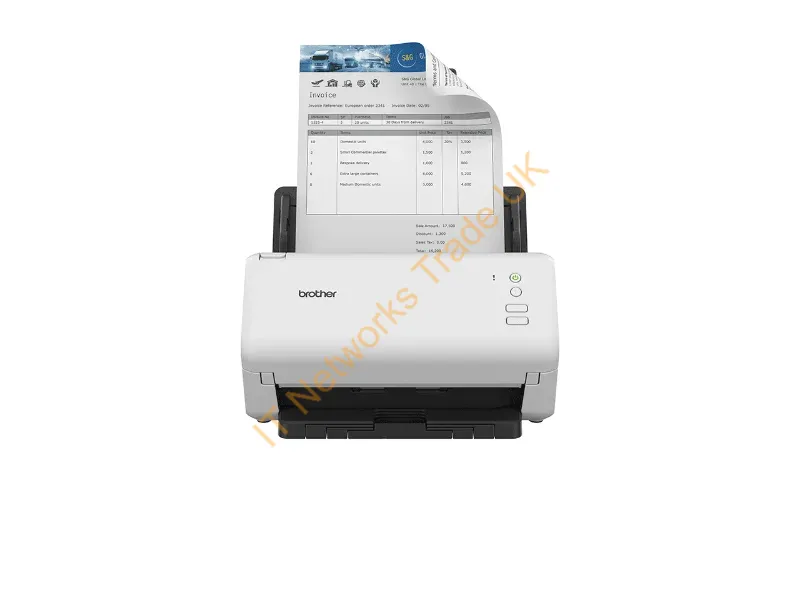 ADS4100RE1 - Brother ADS-4100 scanner ADF scanner 600 x 600 DPI A4 Black, White