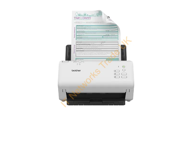 ADS4300NRE1 - Brother ADS-4300N scanner ADF scanner 600 x 600 DPI A4 Black, White