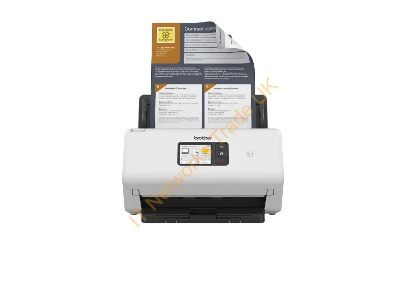 ADS4500WRE1 - Brother ADS-4500W scanner ADF scanner 600 x 600 DPI A4 Black, White