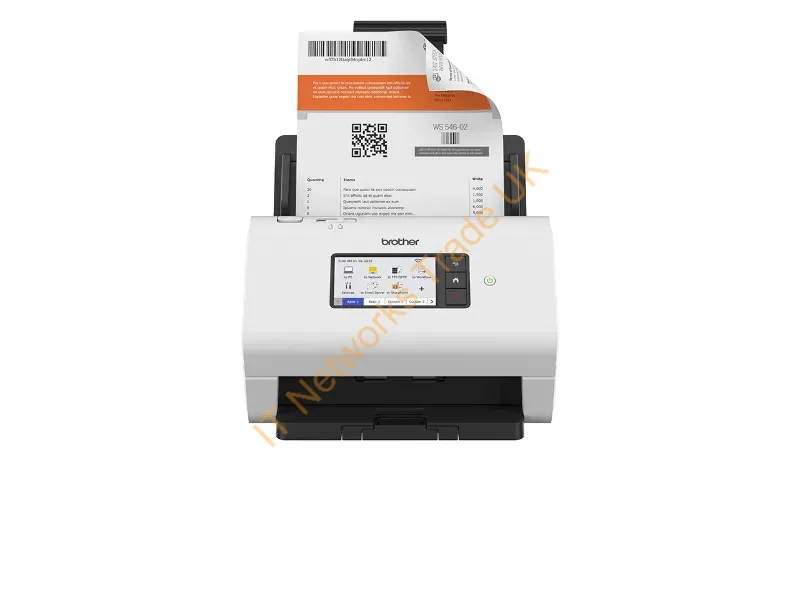 ADS4900W - Brother Ads-4900W Scanner Adf + Sheet-Fed Scaner 600 X 600 Dpi A4 Black, White