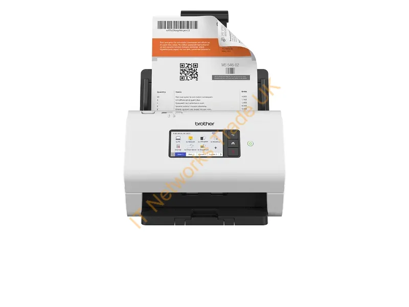 ADS4900WRE1 - Brother ADS-4900W scanner ADF + Sheet-fed scanner 600 x 600 DPI A4 Black, White